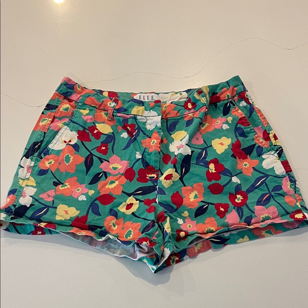 Elle Women's Floral Shorts - Multicolor